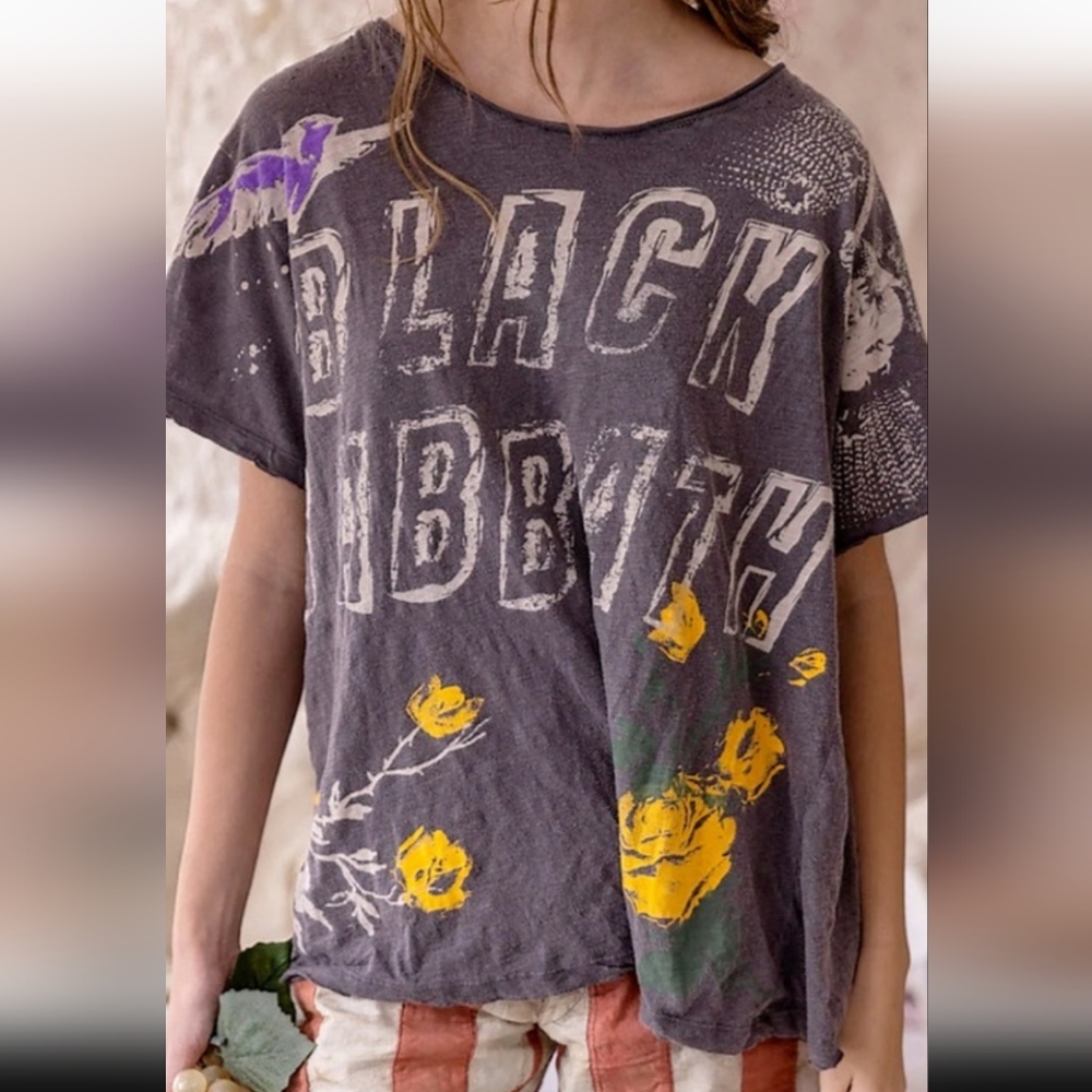 🌾 Magnolia Pearl Black Sabbath After Forever Tee NWT